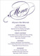 Romantic Script Menu Cards Image 17 of 18